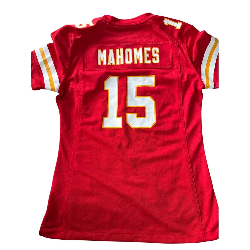 Kids Kansas City Chiefs Patrick Mahomes 15 Red Nike NFL Jersey Size S